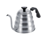 Stainless Steel Coffee Tea Pot, Drip Kettle with Gooseneck & Built-in Thermometer, 1.2L
