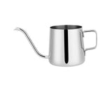 Stainless Steel Drip Coffee Pot, Gooseneck Spout, Tea Tool, Silver, 250ml