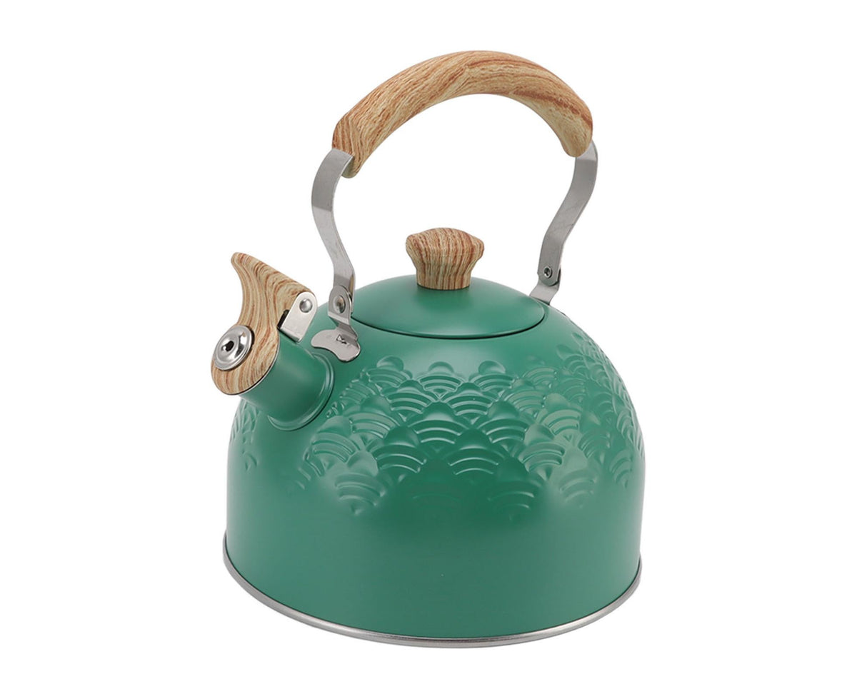 Whistling Kettle, 2.5L Capacity, Stainless Steel Stovetop Teapot for Boiling Water