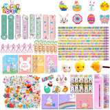 146pcs Happy Easter Gift Set - Fun Holiday Gift  for Girls and Boys, Perfect for Egg Hunt & Party Gift