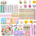 146pcs Happy Easter Gift Set - Fun Holiday Gift  for Girls and Boys, Perfect for Egg Hunt & Party Gift