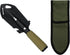 Mini Metal Garden Shovel, Stainless Steel Garden Tool for Garden Shovel, Multi-Tool Garden Shovel for Camping Gadgets, (Black)