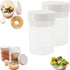 2pcs Leakproof Salad Jars 3in1 with Dressing Cup Container for Meal Prep Lunch