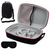 For Meta Quest 3 VR Headset Travel Hard Case EVA Storage Box+Eye Patch