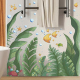 Under The Sea Seaweed Wall Decals Tropical Fish Wall Stickers babies Bedroom Bathroom Wall Decor