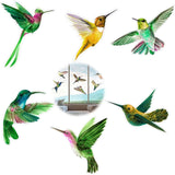 Anti-collision Window Stickers Porch Bird Protection Sticker Garden Birds Window Stickers Hummingbird Bird Wall Stickers For Window, Living Room, Office