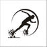 Running Home Decor Wallpaper Wall Stickers 61x71cm