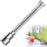 20CM Faucet Extender, Kitchen Sink Faucet Extender, Kitchen Faucet Extension, Faucet Sprayer Extension, 360 Kitchen Faucet Extension, Flexible Kit