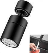 Faucet Nozzle, Kitchen Faucet Nozzle, 360 Swivel Faucet Aerator Kitchen Faucet Nozzle, 2 Modes Large Rotatable Kitchen Faucet Nozzle, For Kitchen