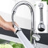 1PCS 360 Degree Flexible Kitchen Faucet Sprayer, Faucet Nozzle, Kitchen Faucet Head Replacement, Sink Hose Accessory for Faucet