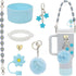 Stanley Cup Accessory Set - Water Bottle Handle Strap, Siliocne Stanley Cup Boot, Stanley Charms Stanley Cup 40 oz Tumbler