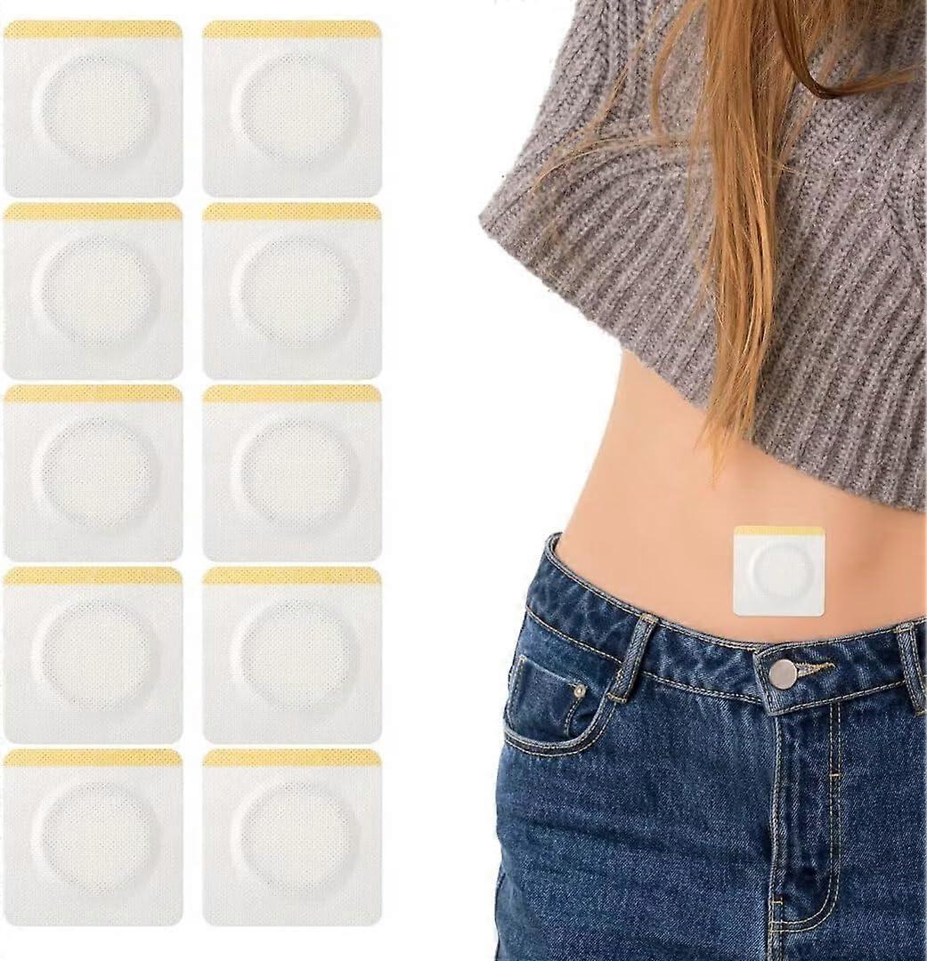 10pcs Castor Oil Wrap for Belly Button, Single-Used Castor Oil Patches Belly