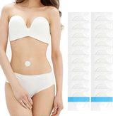 20Pack Disposable Organic Castor Oil Pack Wrap for Belly Button - Clean and secure Alternat