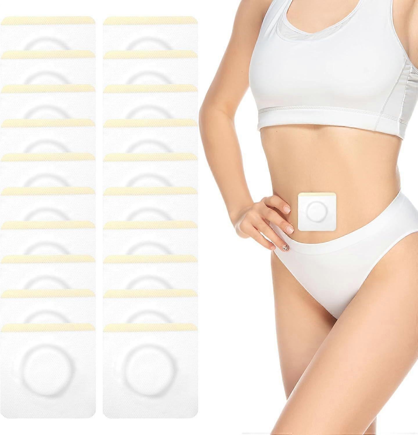 20Pcs Castor Oil Belly Button Patch, Castor Oil Patches Disposable, Castor Oil