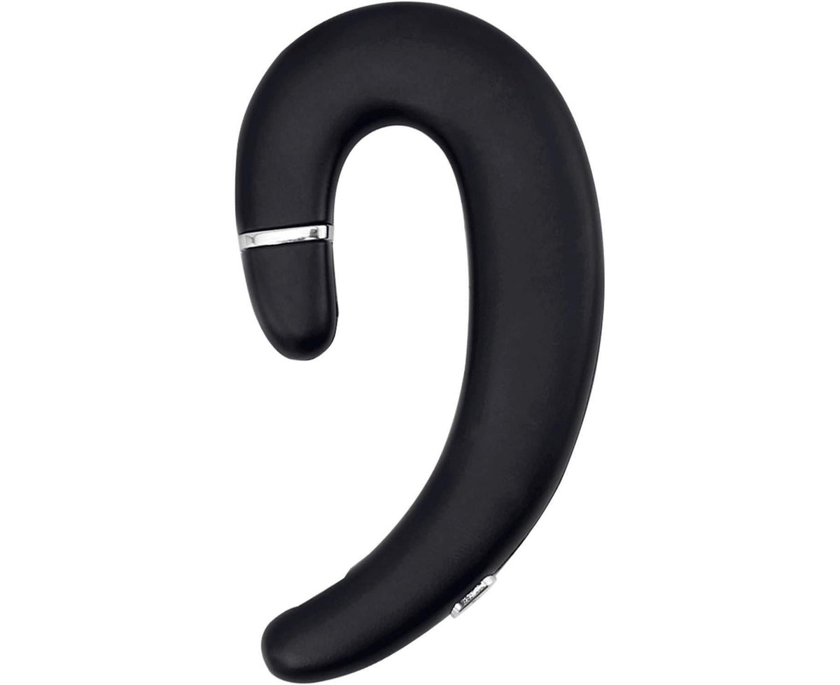 Ear Hook Wireless Headphone - Non Ear Plug - Noise Cancelling Single Ear Headset with Case