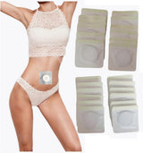 24pcs Castor Oil Pack Wrap for Belly Button Self-Adhesive Hypoallergenic