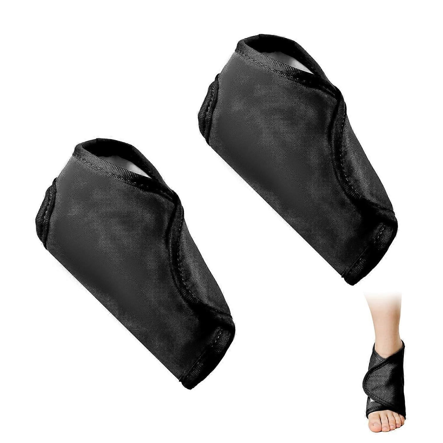 2pcs Ankle Castor Oil Pack, Comfortable Castor Oil Pack Wrap for Feet Castor Oil