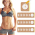 36Pcs Castor Oil Pack Wrap, Organic Cotton Castor Oil Patches for Belly Button