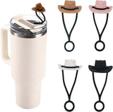 4 Pcs Straw Covers for Stanley Cup 20-40 oz, 0.4 inches Silicone Straw Cover Caps, Stanley Cups Accessories, Dust-proof and leak-proof,Simple Modern,R