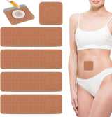 50Pcs Disposable Castor Oil Pack Wrap Belly Button Pads, Highly Absorbent