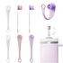 6 Pcs Straw Covers for Stanley Cup 40-20 oz 04 inches Silicone Straw Cover Caps Stanley Cups Accessories