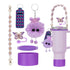 6pcs Cute Accessories Set for 20/30/40oz Tumbler Stanley Cup, Water Bottle Handle Strap, Siliocne Straw Cover and Plush Charms for Girls