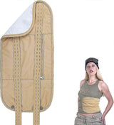 Castor Oil Pack Cotton Wrap Castor Oil Pack Compress Reusable Organic Castor Oil Pack Kit Self Conditioning