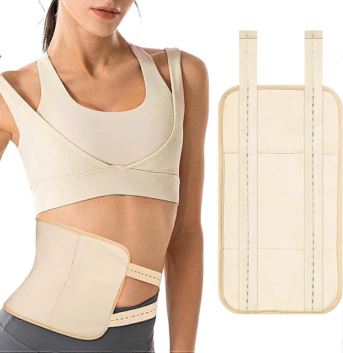 Castor Oil Pack, Adjustable Reusable Castor Oil Pack Wrap for Liver Detox, Castor Oil Pack