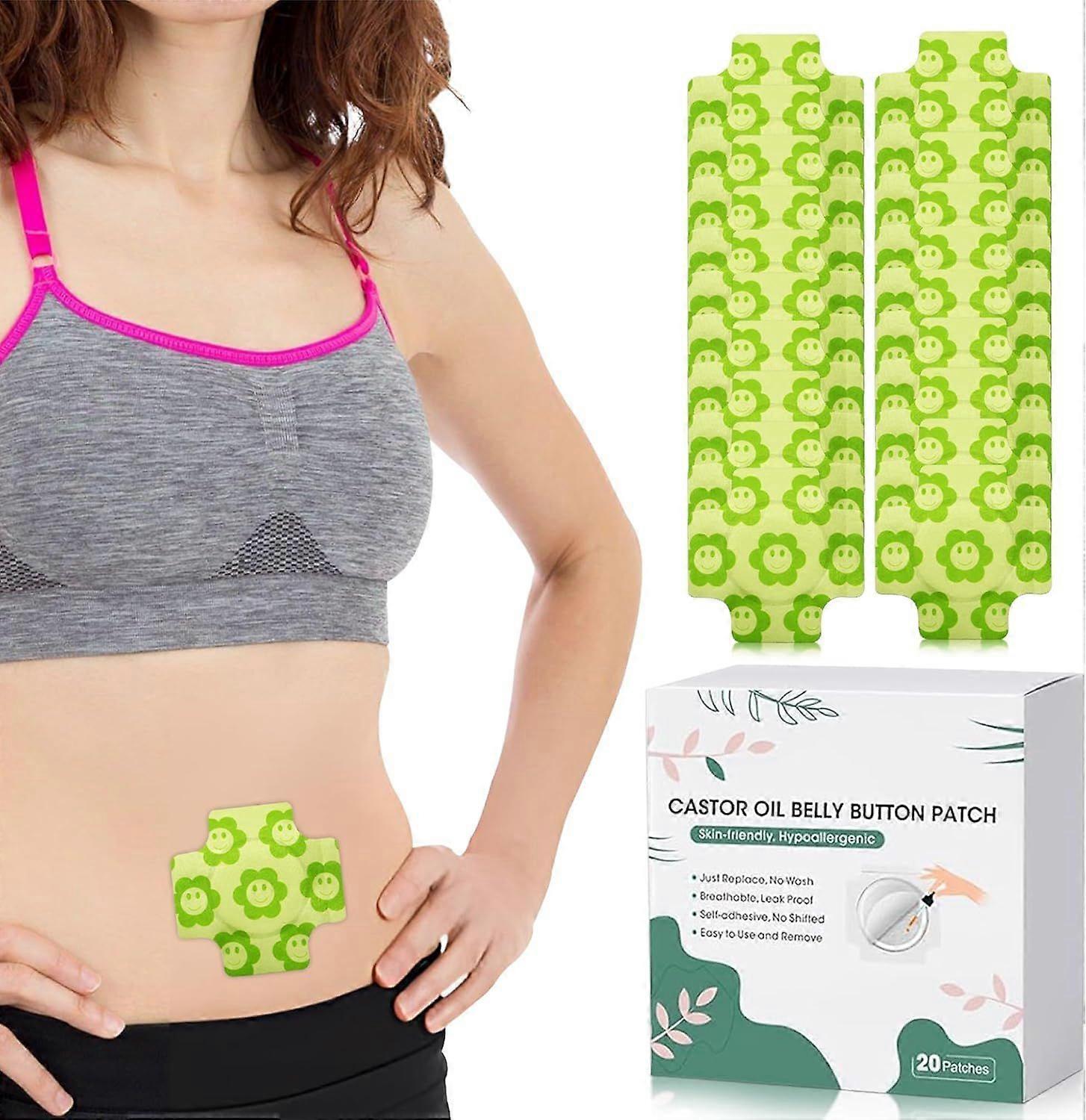 Organic Castor Oil Pack Wrap,Self-Adhesive, Flexible Highly Absorbent Castor Oil