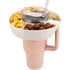 Snack Bowl for Stanley Cup, Reusable Snack Ring Compatible with Stanley Quencher H2.0 40OZ Tumbler with Handle, Stanley Cup