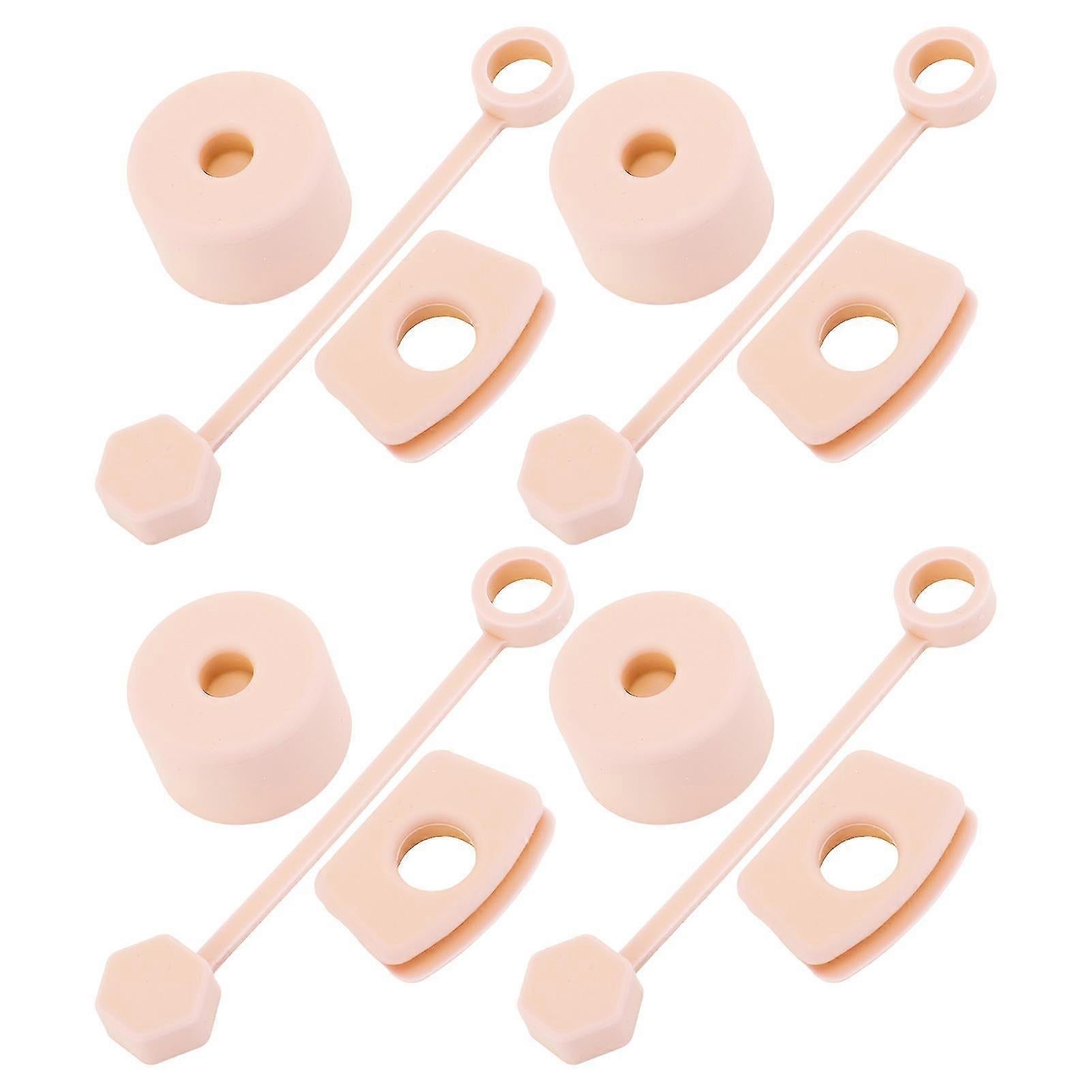 Spill Stopper For Stanley Cup 2.0 30oz & 40oz Set Of 4, Silicone Leak Proof Stopper For Stanley Tumbler, Cup Accessories Includes Straw Cover