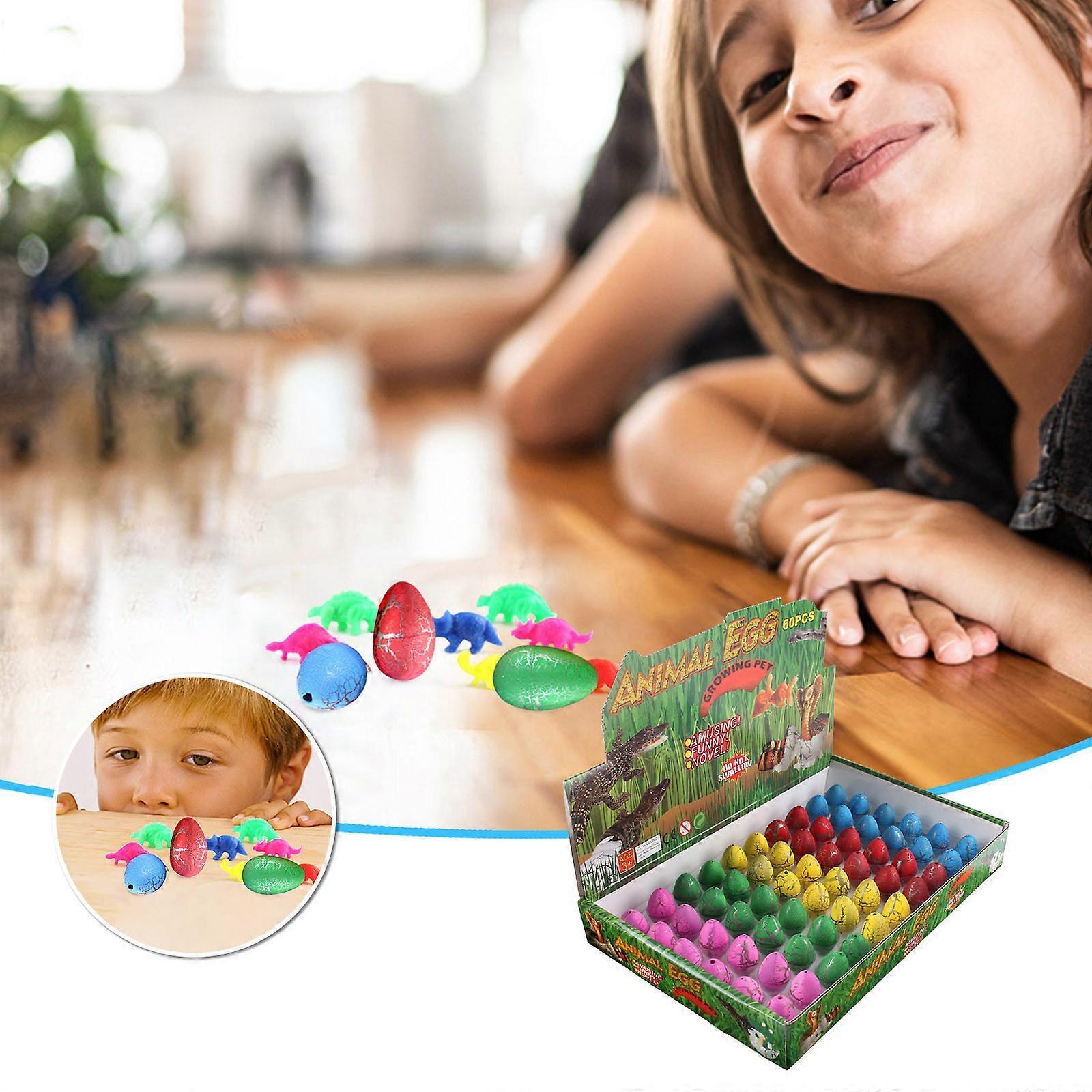 Hatching Growing Dinosaur Science Toys Small Black Cracked Dinosaur Hatching Deformed Dinosaur