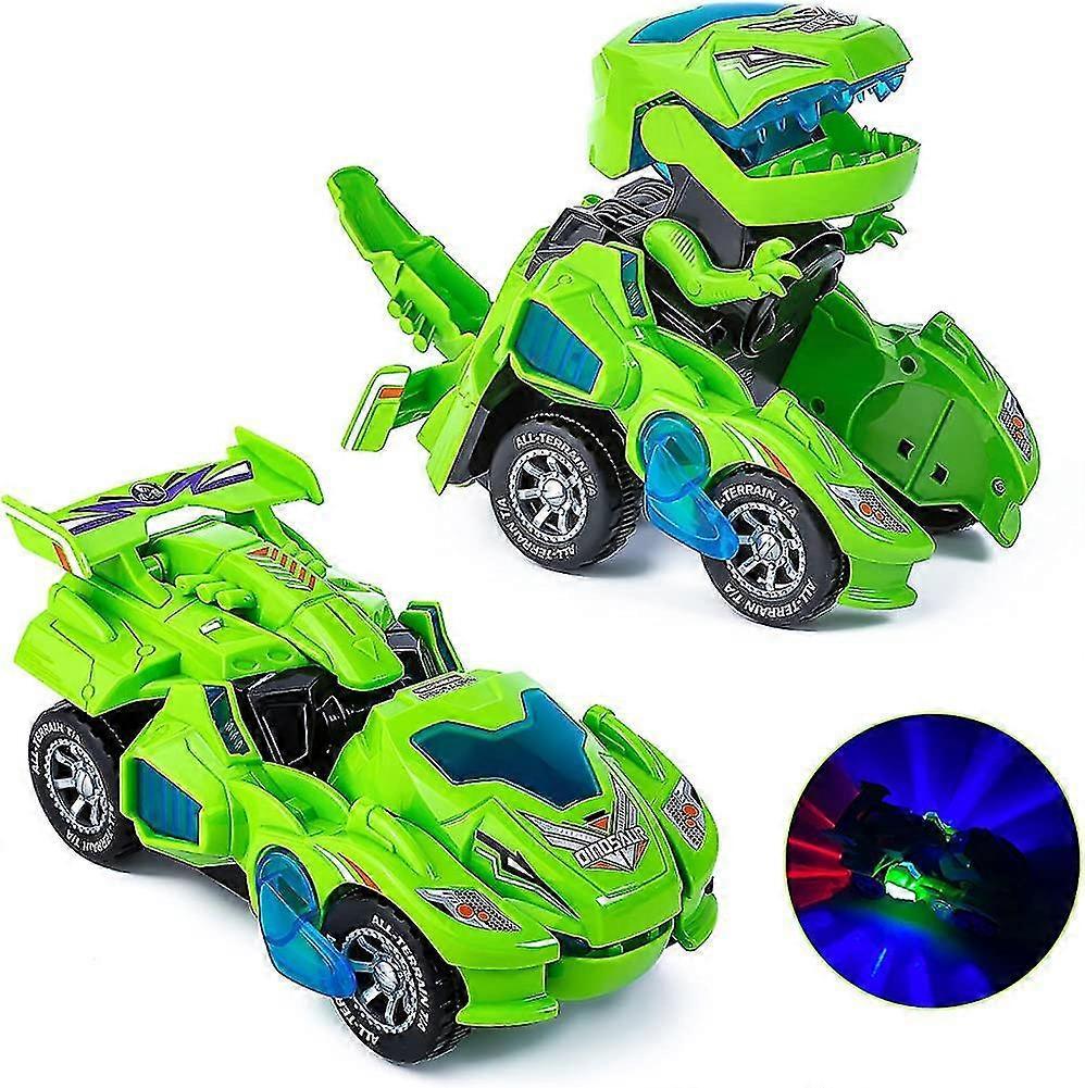 Dinosaur Transforming Car Electric Dinosaur Toys Automatic Transforming Dinosaur