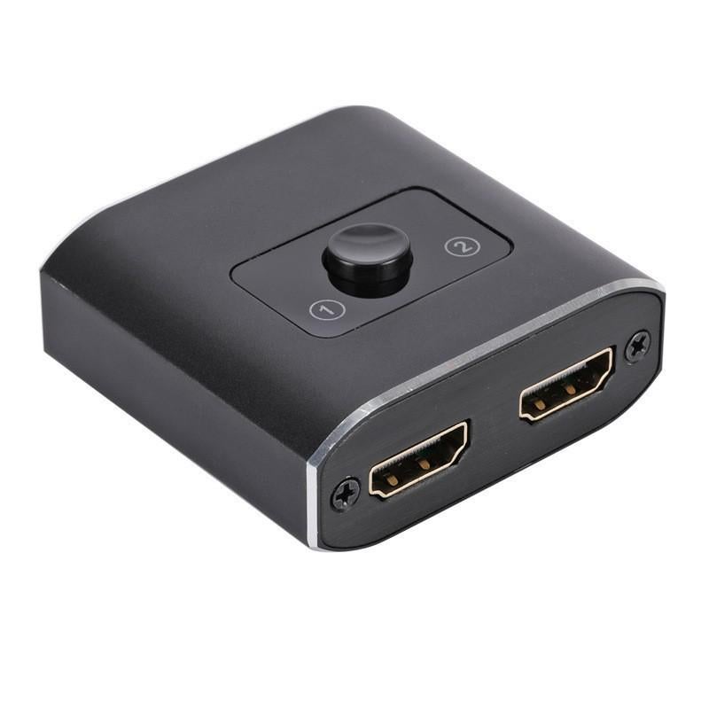 2 In 1 Out HDMI Switcher 4K HD
