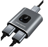 4K 60Hz HDMI Switch Bi-Directional 2 In 1 Out / 1 In 2 Out