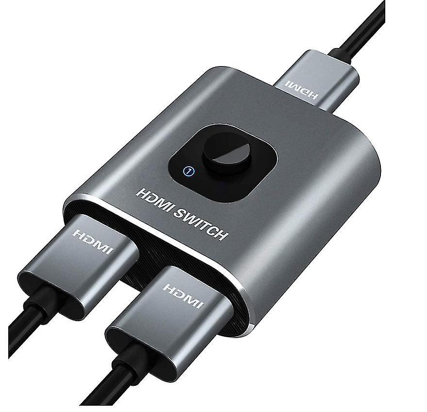 4K 60Hz HDMI Switch Bi-Directional 2 In 1 Out / 1 In 2 Out