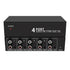1 In 4 Out RCA Stereo Audio Splitter for PC/DVD