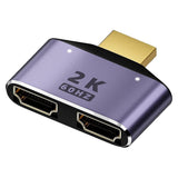1 In 2 Out HDMI Splitter Adapter 60Hz