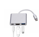 3 In 1 USB Type-C HDMI 4K Docking Station