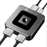 8K 60Hz / 4K 120Hz HDMI Switch 2.1 Bi-Directional 2 In 1 Out for PS4/5 TV Box