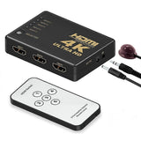 4K HDMI Switch 5 Port with Remote Control