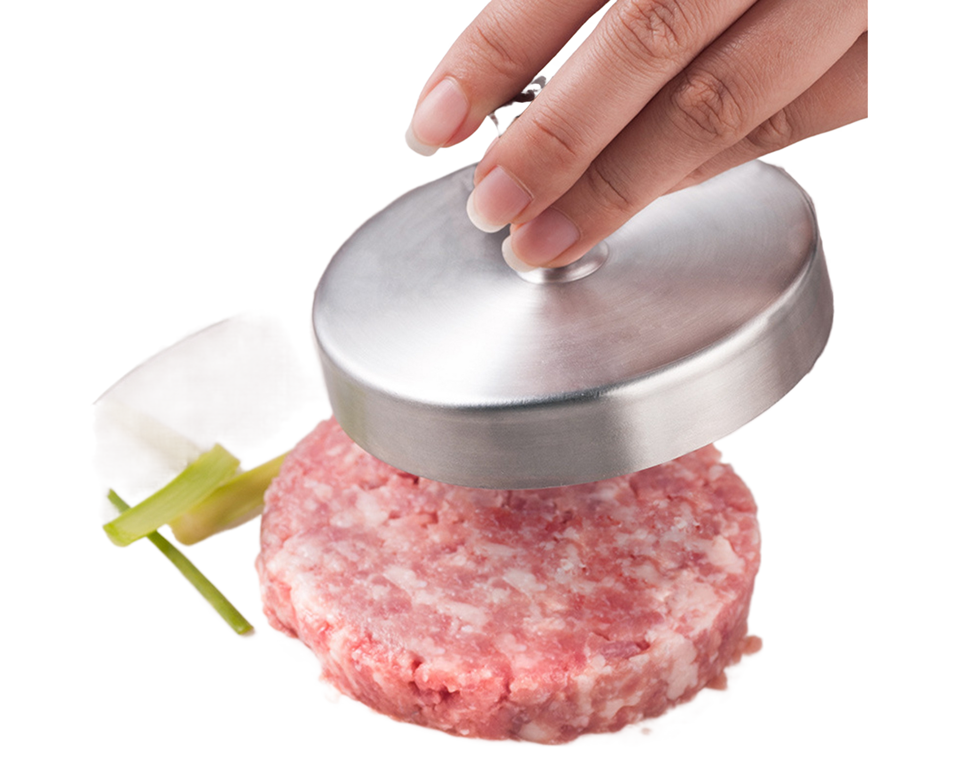 Hamburger Patty Maker Simple Operation Stainless Steel-Stainless Steel