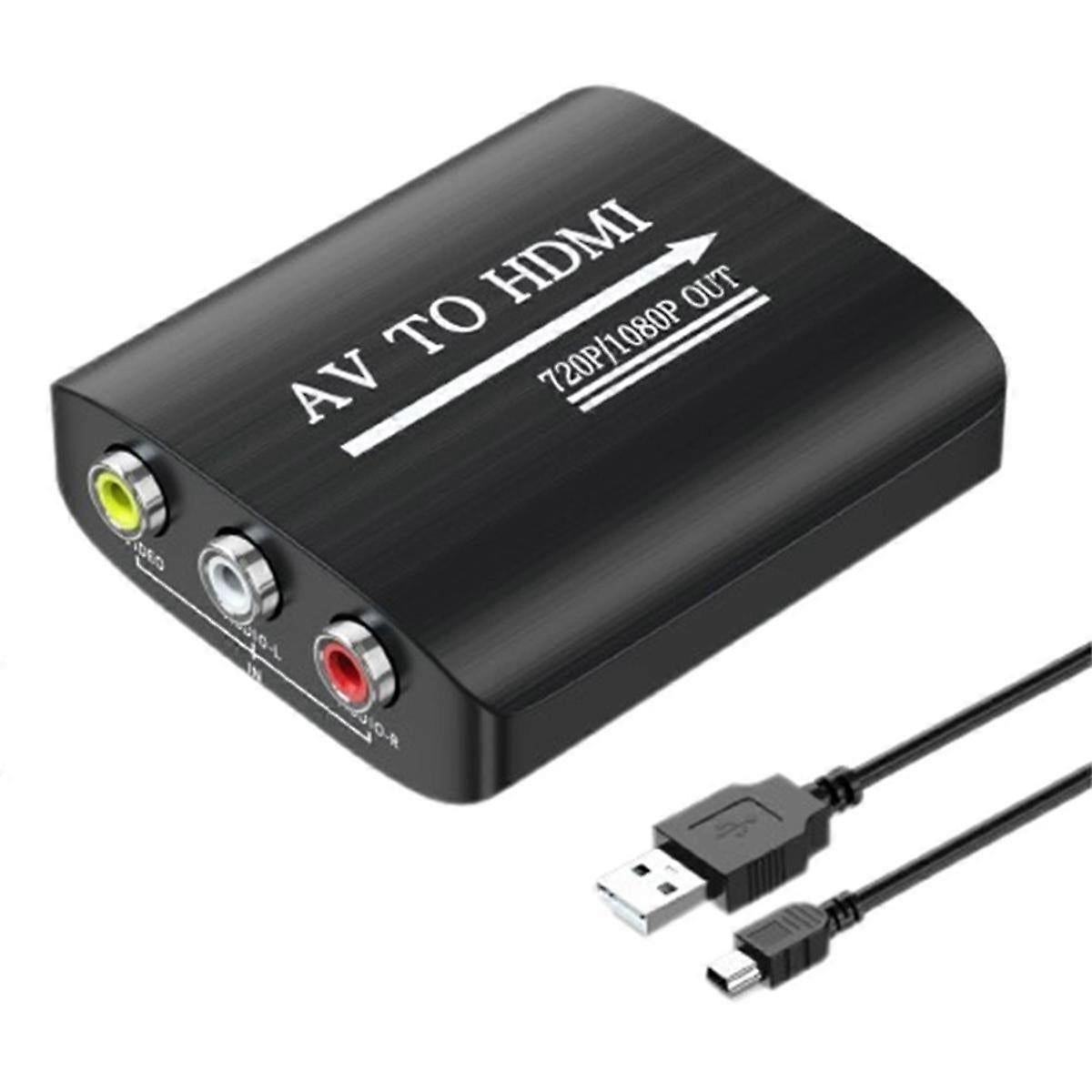 RCA to AV Adapter for PS1/2/3/N64/VCR/DVD