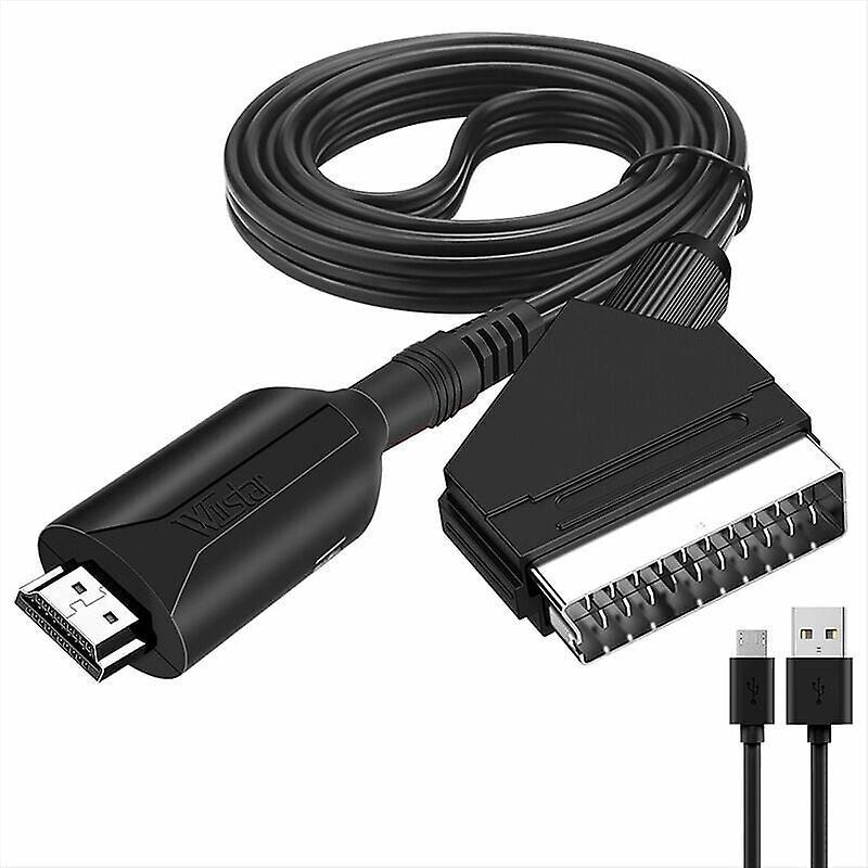 SCART to HDMI Converter for HDTV/DVD/Set-Top Box/PS3