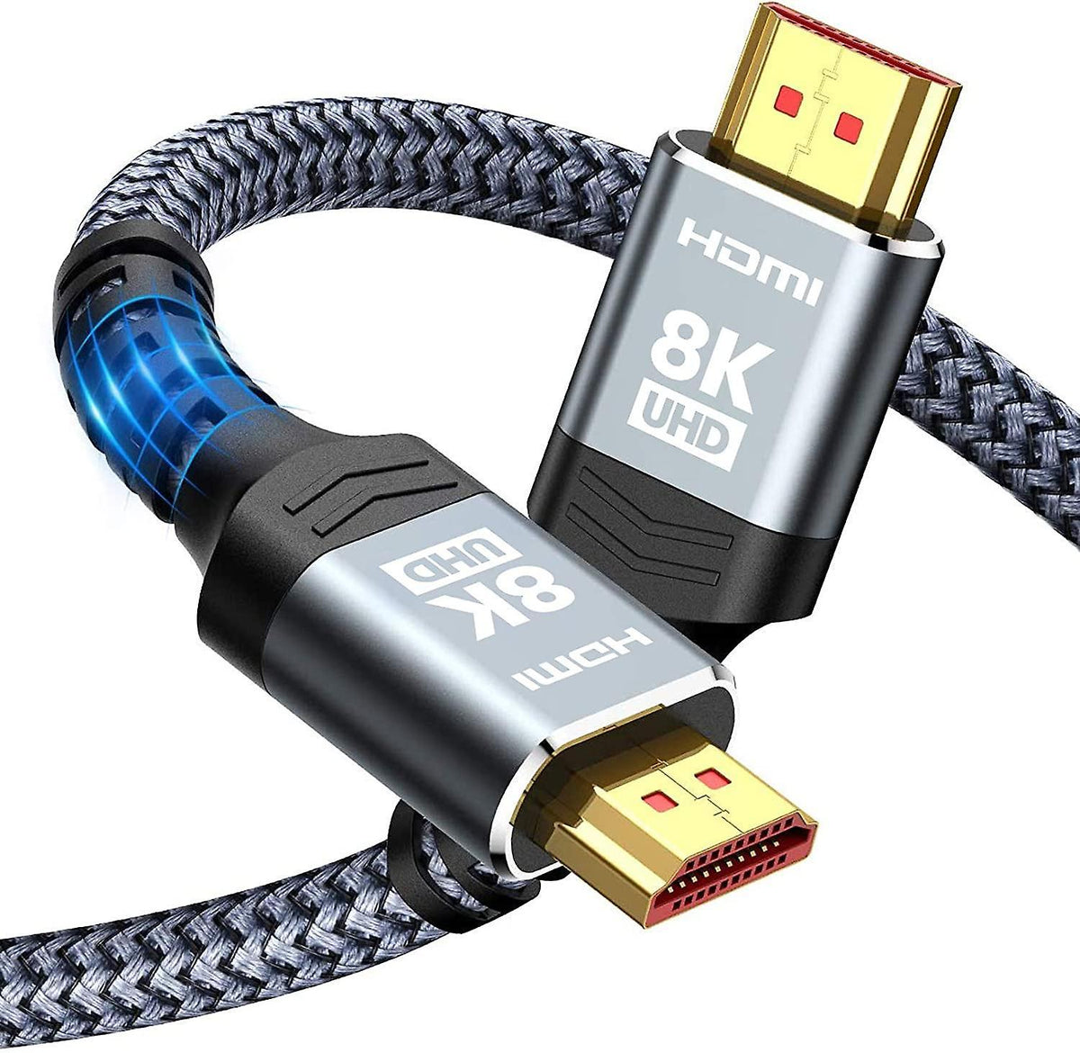 1m Ultra-High-Speed HDMI Braided Cable 4K 120Hz / 8K 60Hz