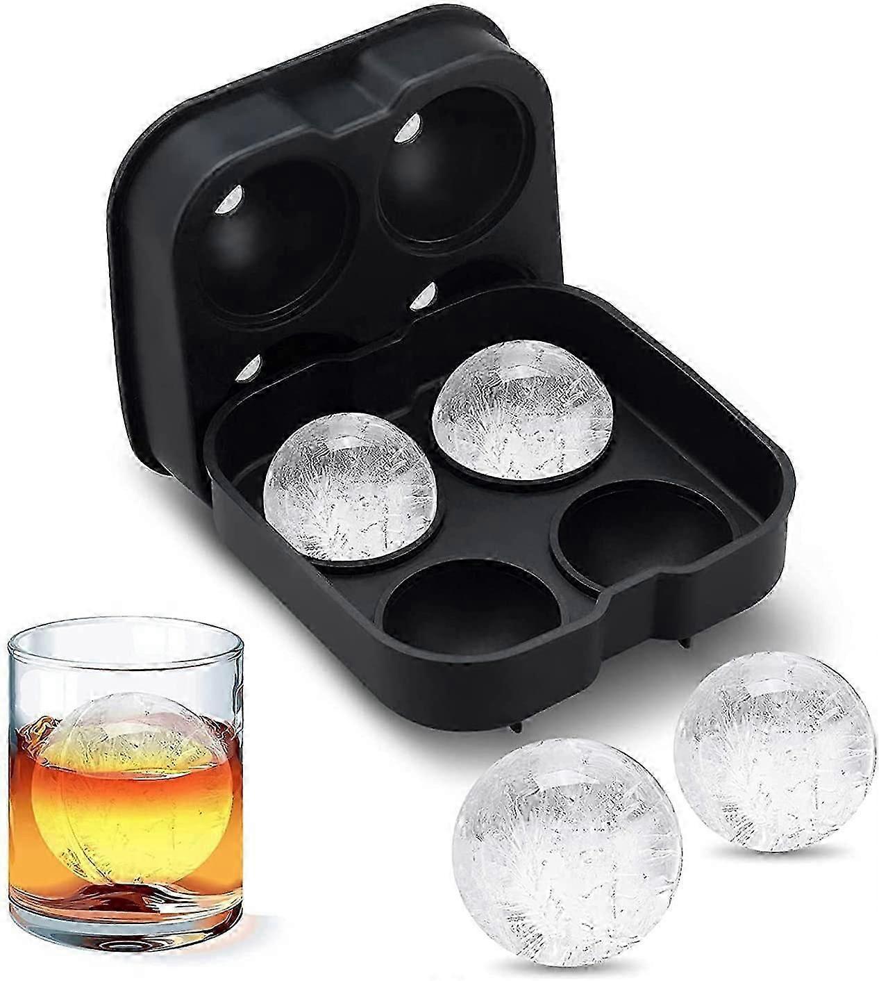 Sphere Ice Mold - Silicone Whiskey Glass Ball Maker
