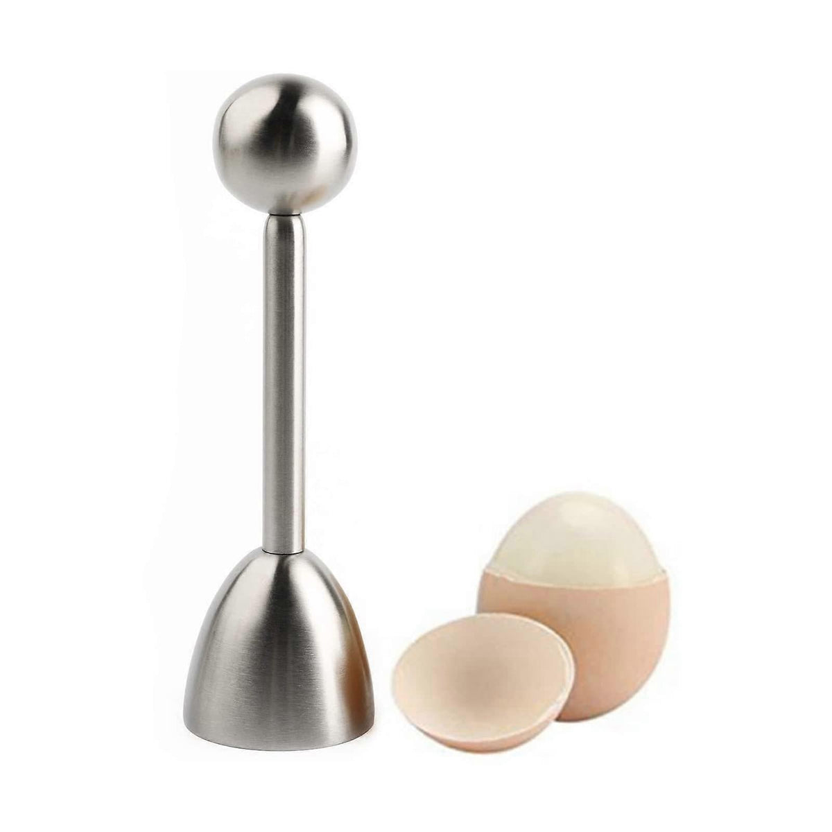 Stainless Steel Egg Topper & Cutter - 13.2 x 3.6 cm