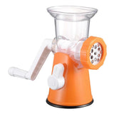 Manual Meat Grinder - Stainless Steel Mincer for Meat & Vegetables
