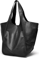 Large Women's Tote Bag PU Leather Handbag