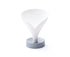 Storage Rack Creative Multifunctional Plastic Funnel Drain Chopstick Cage for Kitchen-White